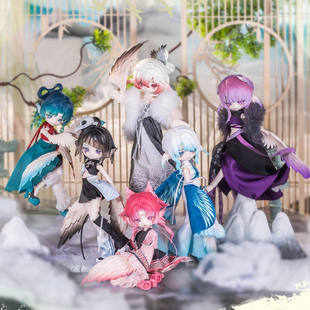 潘妮的宝盒露露亚云羽阁系列可动人偶盲盒整套bjd娃娃圣诞礼物