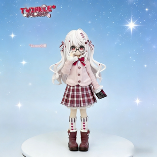 新品闪烁 北极星系列盲盒8分BJD潮玩可动人偶周边女礼物桌面摆件