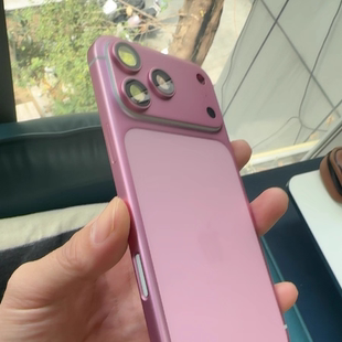 后盖后壳 17Promax私人定制粉色钻石版 适用苹果17Pro限量版 手机