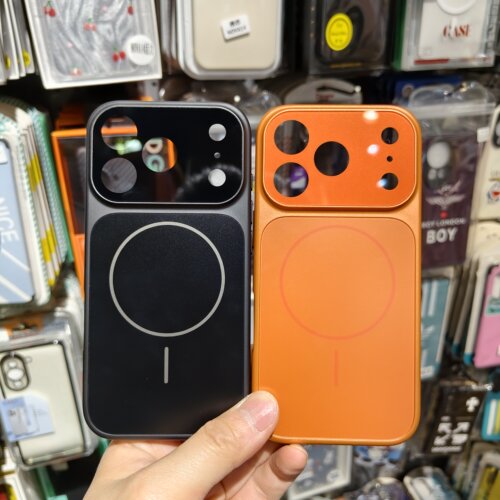 DGKAMEI适用苹果iPhone17 Pro手机保护套带磁吸环外壳全包硅胶软边防摔简约纯色精孔摄像头带膜镜头全包加高