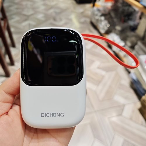 帝充DY6苹果17 16手机PD快速迷你闪充电宝自带双数据线挂绳22.5W