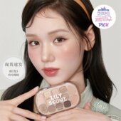 Lilybyred露光眼影腮红修容一体盘大地色珠光低饱和多功能盘正品