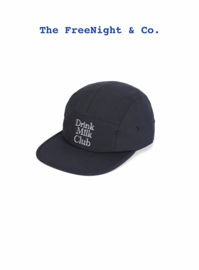 FreeNight 美式休闲速干透气drinkmilkclub刺绣男女平檐五片帽