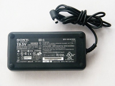 原装索尼 SONY 19.5V7.7A 监控电源适配器 VGP-AC19V54/55