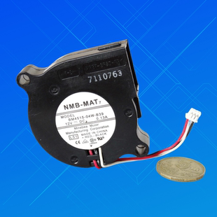 12V0.13A 4515 4.5CM 鼓风机 离心散热风扇 原装 滚珠轴承 NMB