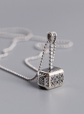 纯银复古礼物毛衣链