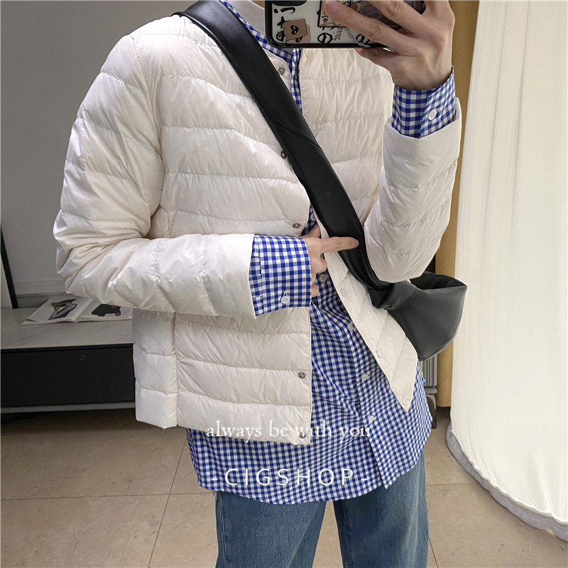 实用主义鹅绒轻盈保暖羽绒服