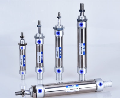 AMSI气动不锈钢迷你气缸MA40×25/50/75/100/150/200/250/300