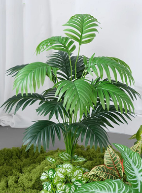 店铺橱窗景观装饰商场仿真绿植场景布置幼儿园室内落地造景摆件