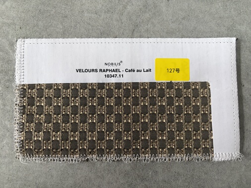 百宝汇面料｜127号VELOUR RAPHAEL-Café au Lait-10347.11
