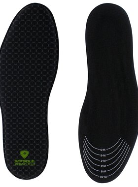 SOFSOLE记忆棉踏屎感鞋垫运动鞋垫男女透气减震吸汗 女跑步鞋垫
