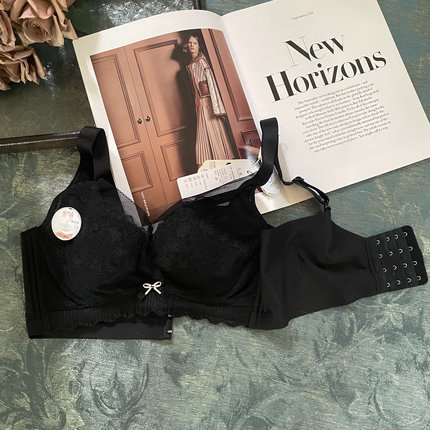 x吉婷6869品牌折扣断码大胸显小超薄杯聚拢调整型后背无痕内衣