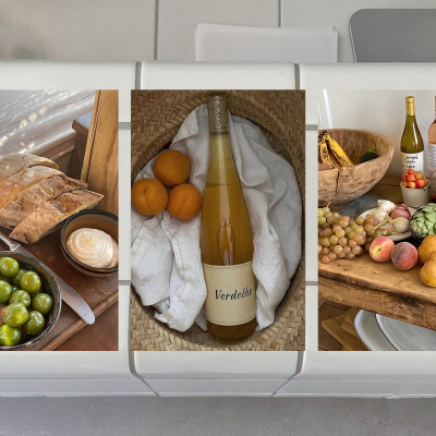 ins风南法度假生活氛围感装饰家居软装背景布置海报纸软装服装店