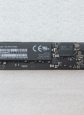 苹果原装256G 512G固态 SSD硬盘 A1465 A1466 A1502 A1398 A1481