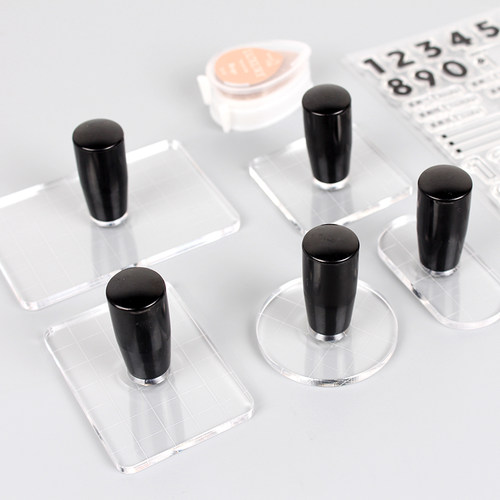 硅胶印章自带手柄实用印章小配件