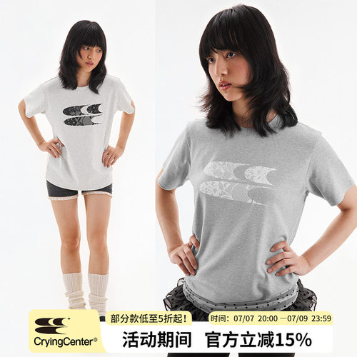 蕾丝短袖cryingcenter