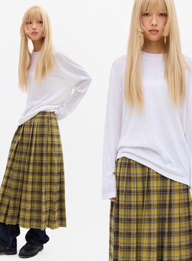 CryingCenter 纸片人暗纹基础针织打底长袖 哭喊中心