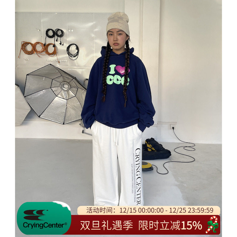 cryingcenter连帽套头卫衣