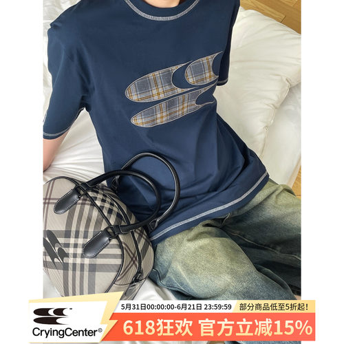 短袖cryingcenter青春流行通用