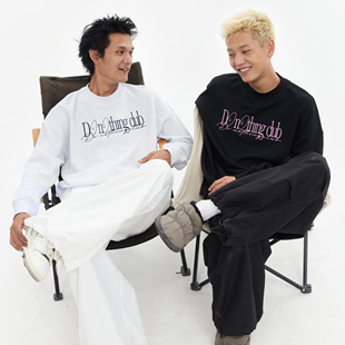 情侣 nothing 圆领卫衣 哭喊中心 club CryingCenter