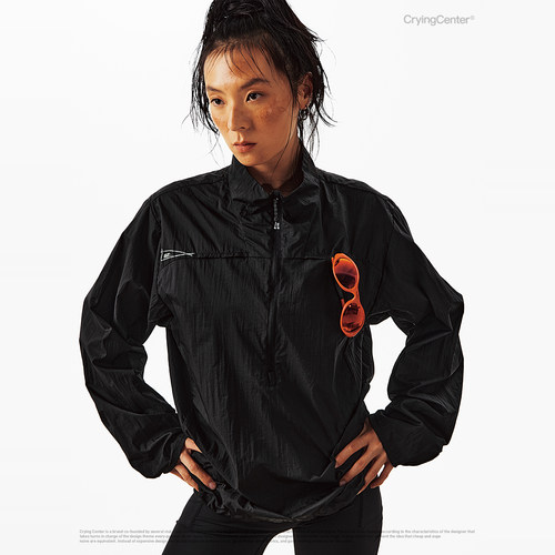CryingCenter 轻量化风衣训练服外套跑步服男女同款 哭喊中心