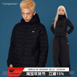 CryingCenter 可收纳黑色羽绒服 哭喊中心