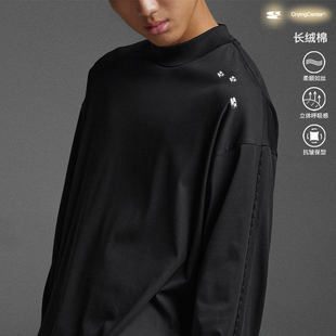 tee CryingCenter 长袖 小高领落肩男款 哭喊中心 长绒棉系列