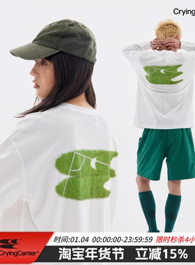 CryingCenter 足球草地长袖Tee 哭喊中心