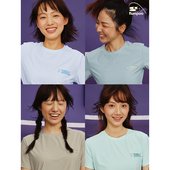 CryingCenterxkumpoo薰风羽毛球联名 小标印花男女凉感速干短袖