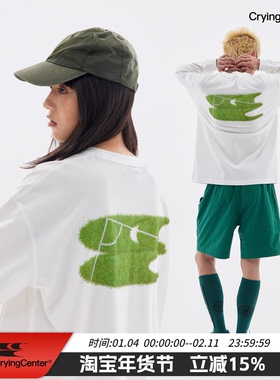 CryingCenter 足球草地长袖Tee 哭喊中心