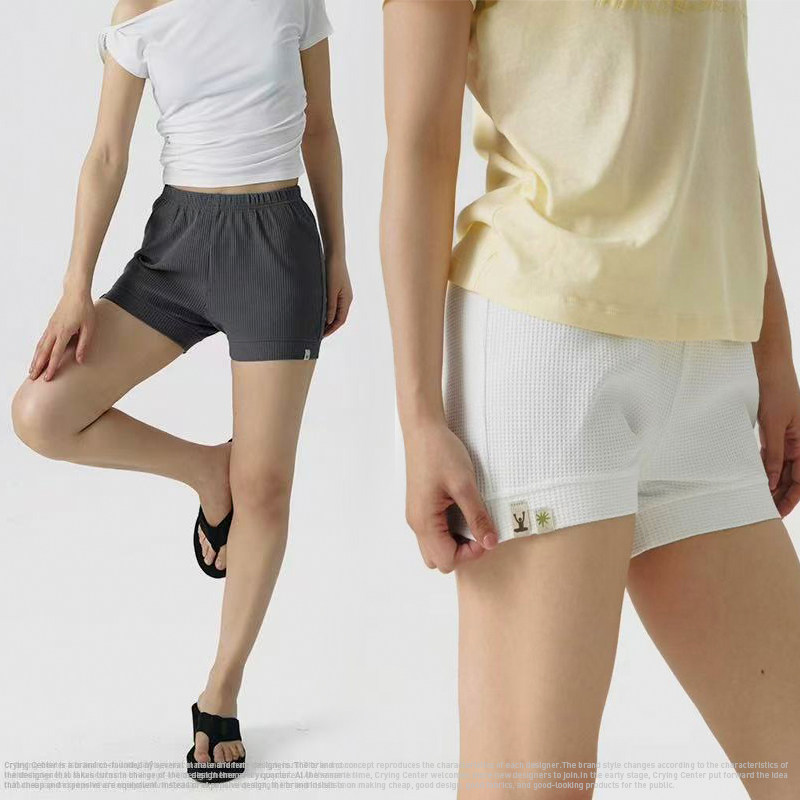 CryingCenter华夫格运动休闲短裤