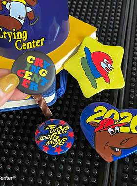 CryingCenter 2026新年马年徽章趣味吧唧 Pin 套组 哭喊中心