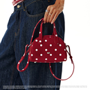CryingCenter 哭喊中心 三色波点波士顿单肩手提斜挎包