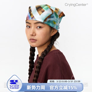 哭喊中心 Surfer冲浪胶片印花多功能方巾头巾 CryingCenter Soul