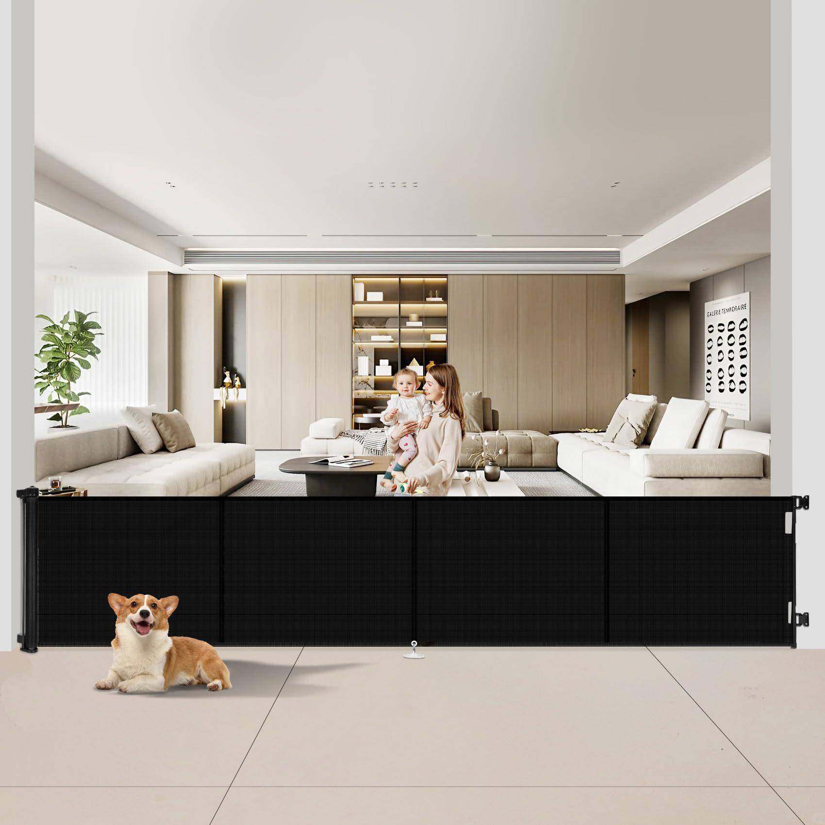 爆款宠物伸缩门栏免打孔猫狗栏围栏室内儿童防护安全留门器,婴童用品,门护栏,淘宝优惠券,粉丝福利购,淘宝优惠卷