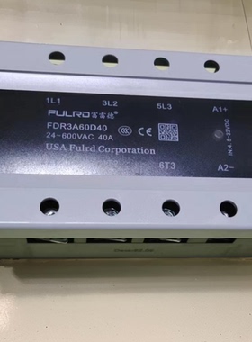 富雷德三相固态继电器FDR3-A60D40新款10A25A60A80A100A直流控交