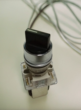 22mm按钮开关 T2SSR/2 2档选择开关 旋转自锁银点铜件T2SSR4三档