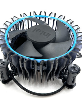 Intel/英特尔12代原装cpu散热器 1700针铜芯4线智能温控静音风扇