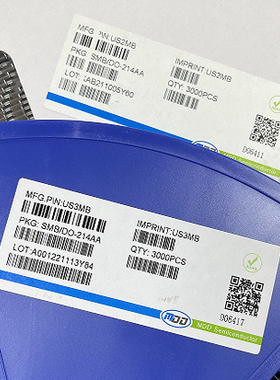 贴片肖特基二极管 SS310B  封装SMB 3A 100V  SS310 US3MB原装MDD