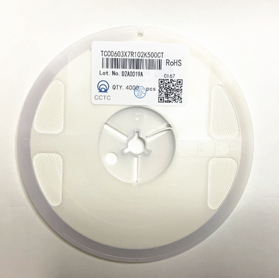 贴片电容全新正品三环103K/50V