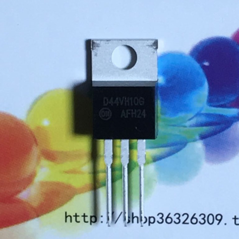 D44VH10G 功率晶体管15A80V  TO220 D44VH10 ON全新原装 订货