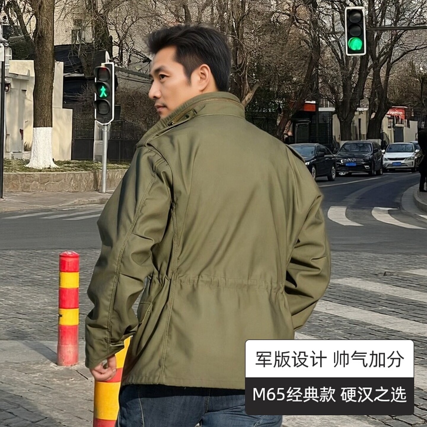 史泰龙同款美式原品M65风衣猎装美军版正品防水棉服外套夹克内胆