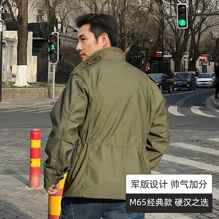 史泰龙同款美式原品M65风衣猎装美军版正品防水棉服外套夹克内胆