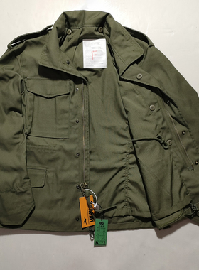 美式高端原品军绿M65风衣猎装军版夹克正品防水棉服男式外套大衣