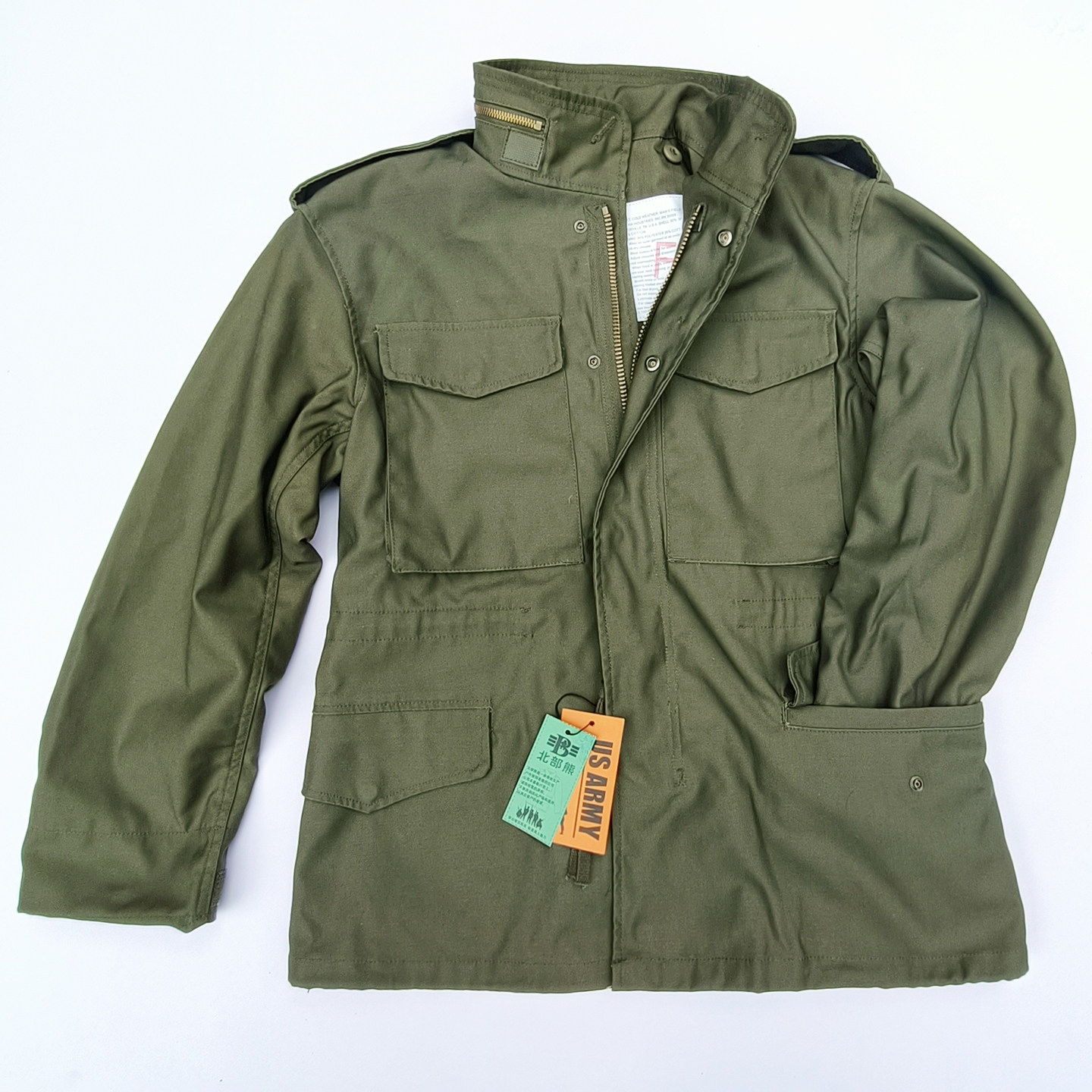 史泰龙同款美式原品M65风衣猎装美军版正品防水棉服外套夹克内胆