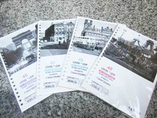 联华A5活页纸-20孔活页本米黄纸通用替芯活页内芯补充纸 2本价格