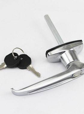 李嘉洋 优质L型把手转舌锁 L001 工业柜锁 把手锁 电表箱锁