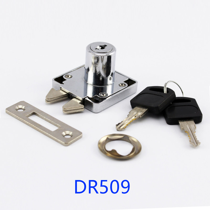 李嘉洋 锌合金按钮锁、推拉门家具锁 讲台锁 黑板锁 DR509
