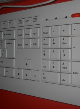 联想一体机超薄键盘2207 2208P联想SK-9500 1017原装键盘USB鼠标