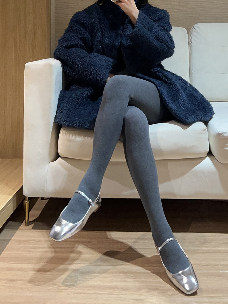 800D加绒微压力显瘦打底袜保暖